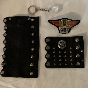Harley Davidson Ponytail Wrap, HD Scarf, HD Patch, key chain,  ponytail wrap.